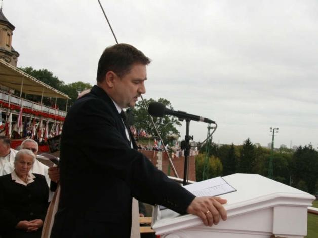 Polscy robotnicy na Jasnej Górze